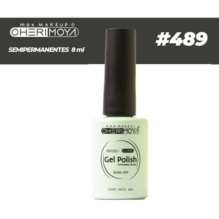 Imagen de CHERIMOYA ESMALTE UV 8 ML #489