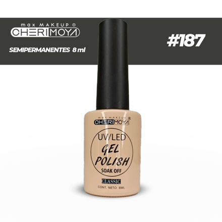 Imagen de CHERIMOYA ESMALTE UV 8 ML #187